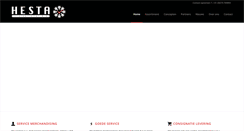 Desktop Screenshot of hesta-international.nl